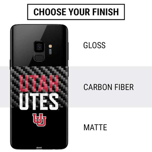 University of Utah Interlocking U Galaxy S9 Skin